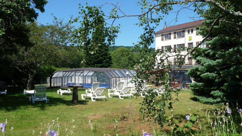 Logis La Rose Des Vents Hotel Volvic Værelse billede